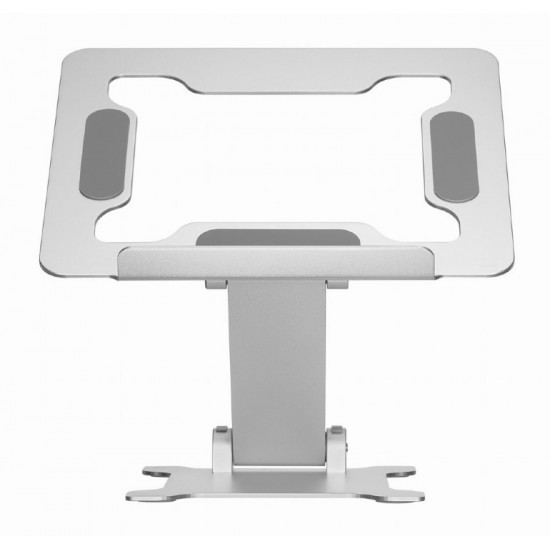 15.6-inch notebook stand, foldable, silver