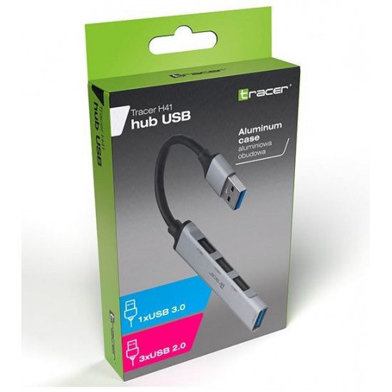 HUB USB 3.0 H41 4 ports