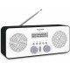 Radio VIOLA 2 S DAB+/FM white-black