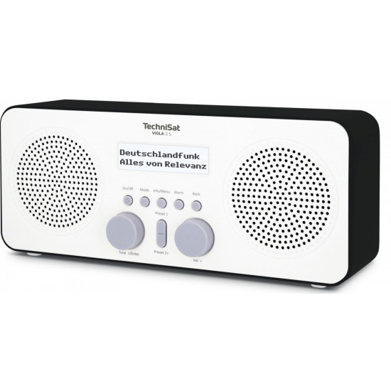 Radio VIOLA 2 S DAB+/FM white-black