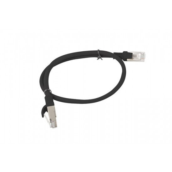 Patchcord cat.6 0.5M UTP black