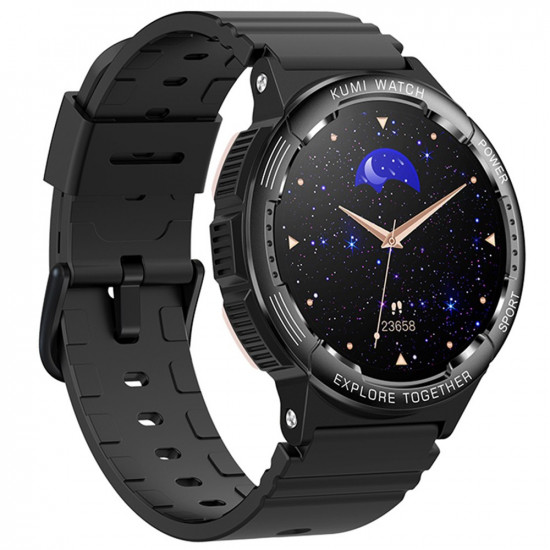 Smartwatch K6 1.3 inch 300 mAh black