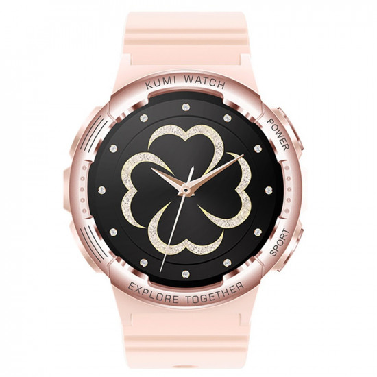 Smartwatch K6 1.3 inch 300 mAh pink