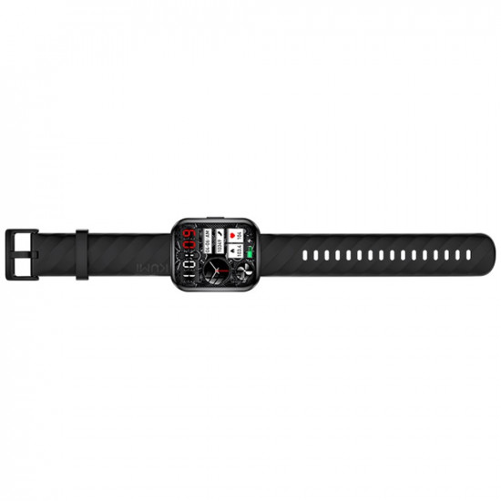 Smartwatch KU6 META 1.96 inch 260 mAh black