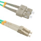 Optic patchcord LC/UPC - SC/UPC | Multimode | 50/125 | OM4 | Duplex | 1m