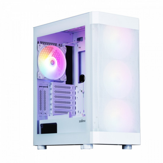 I4 TG ATX Mid Tower 4 fans RGB White