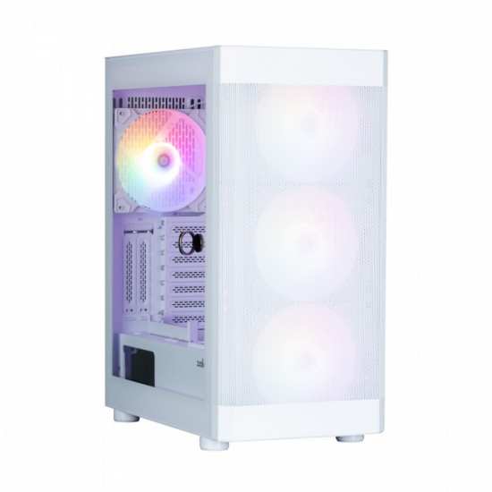 I4 TG ATX Mid Tower 4 fans RGB White