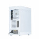 I4 ATX Mid Tower PC Case 6 Fans White