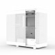 I4 ATX Mid Tower PC Case 6 Fans White