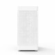 I4 ATX Mid Tower PC Case 6 Fans White