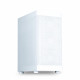 I4 ATX Mid Tower PC Case 6 Fans White