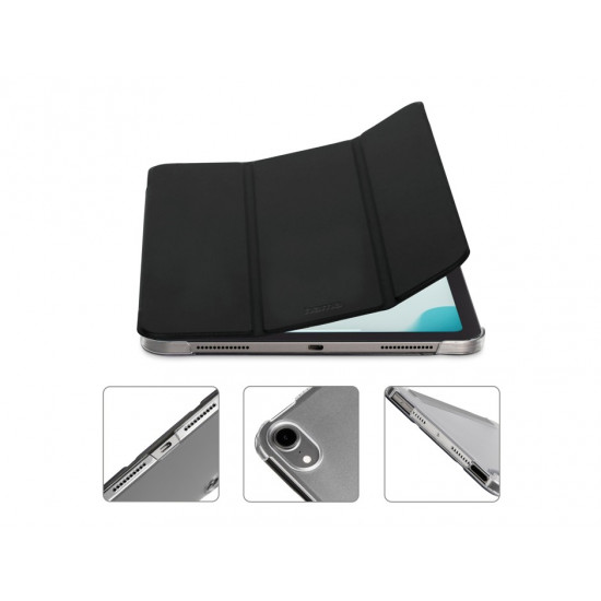 Tablet case fold clear iPad mini 8.3 2021 blac