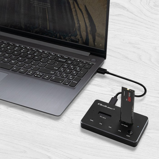 M.2 SSD drive docking station, NVMe, SATA,USB