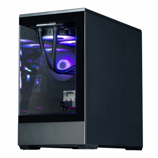 P30 MicroATX Min i Tower 3 Fans RGB Black