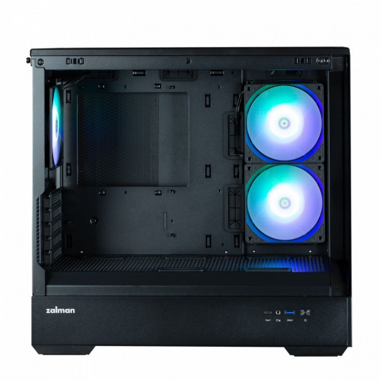 P30 MicroATX Min i Tower 3 Fans RGB Black