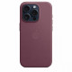 Case FineWoven fabric with MagSafe for iPhone 15 Pro - mulberry