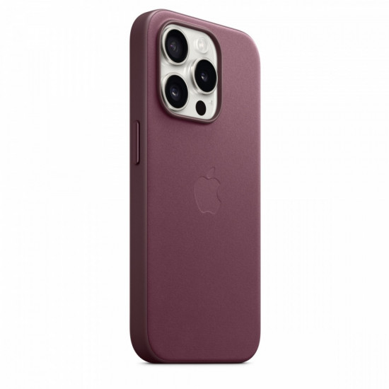 Case FineWoven fabric with MagSafe for iPhone 15 Pro - mulberry