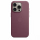 Case FineWoven fabric with MagSafe for iPhone 15 Pro - mulberry