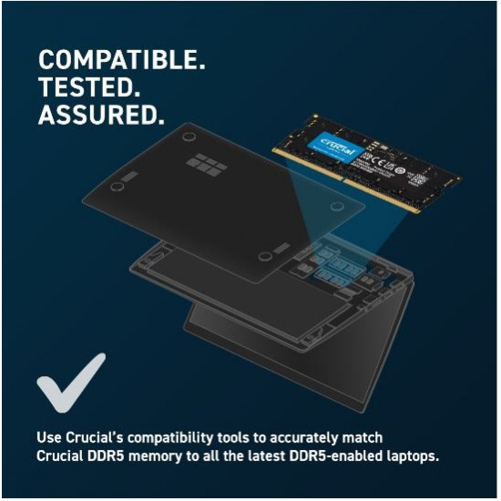 Notebook memory DDR5 SODIMM 32GB(2*16) /5600 CL46 (16Gbit)