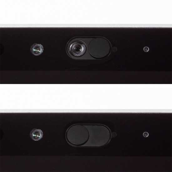 Webcam cover for laptop, smartphone and tablet