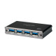 USB3.0 hub 4-port aluminum