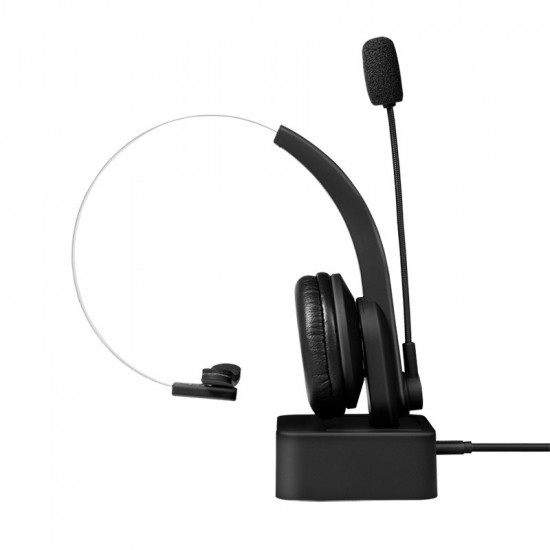 Bluetooth mono headset with charging stand