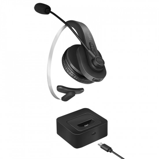 Bluetooth mono headset with charging stand