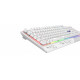 Set Vigor GK30 Combo White Keyboard + Mouse