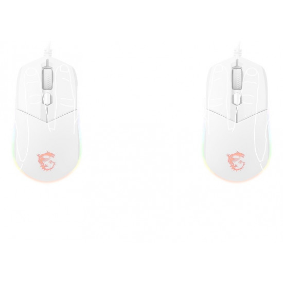 Set Vigor GK30 Combo White Keyboard + Mouse