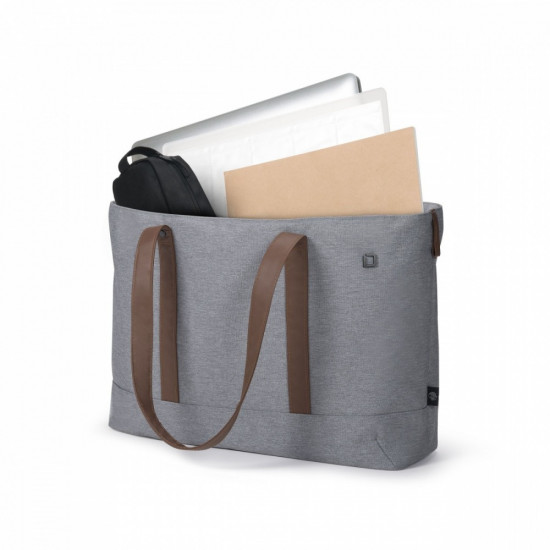 Notebook bag for 13-14,1 inches Shopper Eco Motion light grey