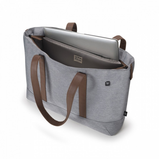 Notebook bag for 13-14,1 inches Shopper Eco Motion light grey