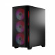 Black CASE MISTRAL ARGB FLOW MIDI USB 3.0x2