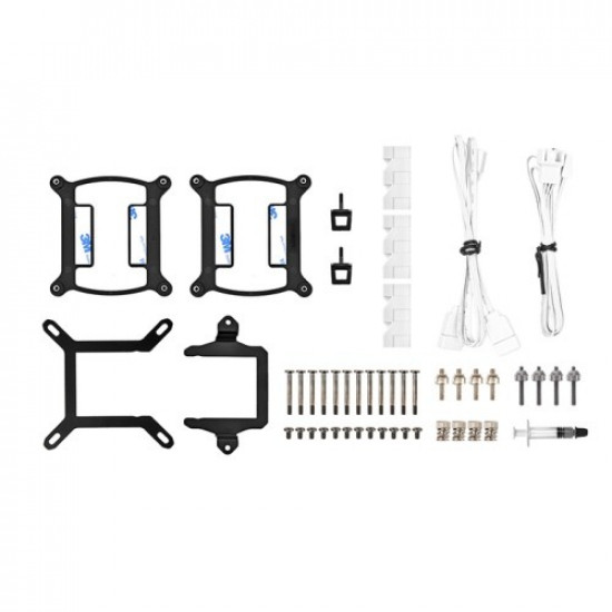 Water cooling TH420 ARGB Snow (3x140mm) copper CPU block