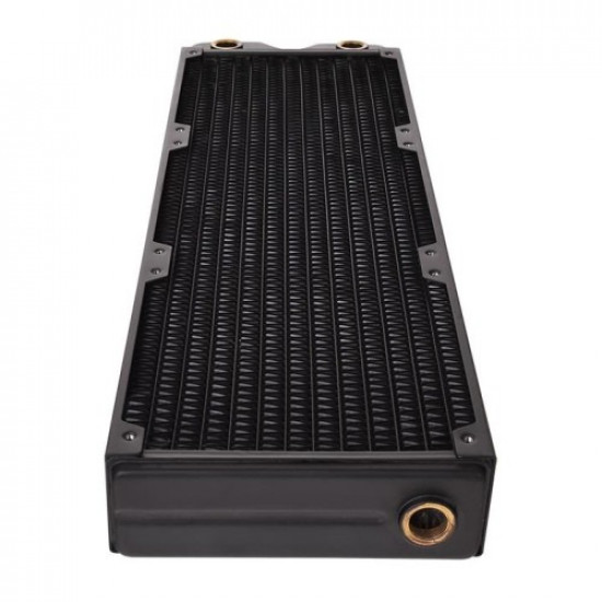 Water cooling Pacific CLM360 slim radiator (360mm, 5x G 1/4 copper) black