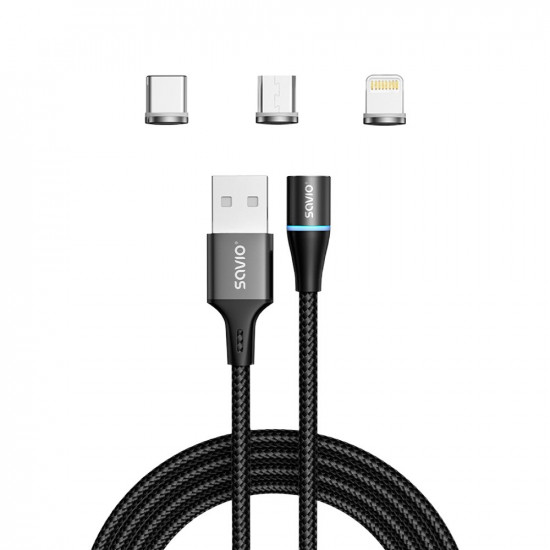 Cable USB 3w1 1m CL-152