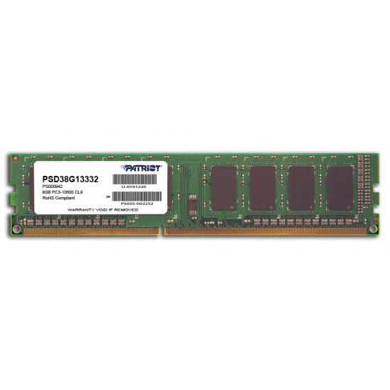 DDR3 8GB Signature 1333MHz CL9