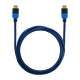 Cable HDMI GCL-05 3m, v2.0, braid blue