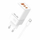 Charger 65W GaN 2xUSB-C +USB-A + USB-C cable