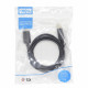 DisplayPort Cable M/M 1.8 m. black