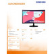 Monitor 24 inch LS24C360EAUXEN VA 1920x1080 FHD 16:9 1xD-sub 1xHDMI 4 ms (GTG) zakrzywiony 2 lata d2d