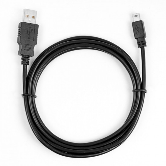 Cable USB - Mini USB 1.8m. black