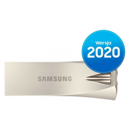 Pendrive BAR Plus USB3.1 64 GB Champaign Silver