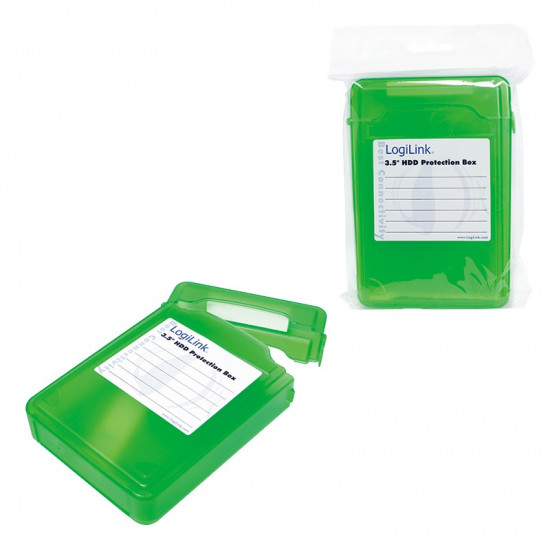 Protective box for HDD 3.5& 39 , green