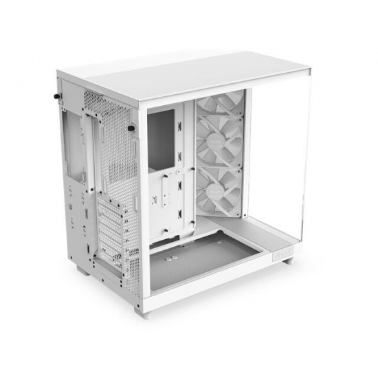 PC Case H6 Flow RGB with window white