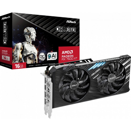 Graphics card Radeon RX 7600 XT CHALLENGER 16G OC GDDR6 128bit