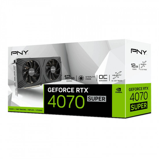 Graphics card GeForce RTX 4070 SUPER 12GB VERTO DUAL FAN OC