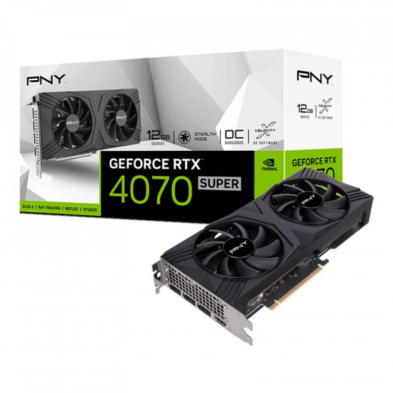 Graphics card GeForce RTX 4070 SUPER 12GB VERTO DUAL FAN OC