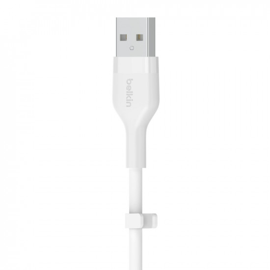 Cable BoostCharge USB-A/USB-C silicone 2m, white