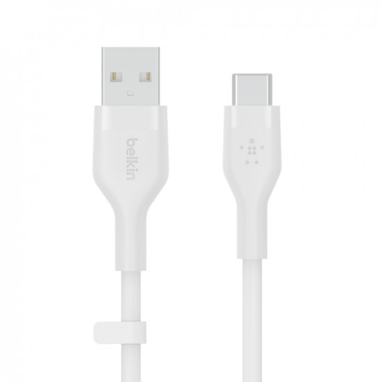 Cable BoostCharge USB-A/USB-C silicone 2m, white