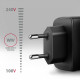 ACU-PQ45 PD&QC 2-port wall charger 45W black